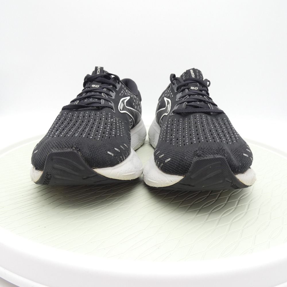 Brooks Glycerin 20 Mens Running Shoes Black White Wide 2E 1103822E034 Size 10.5 - Picture 2 of 9